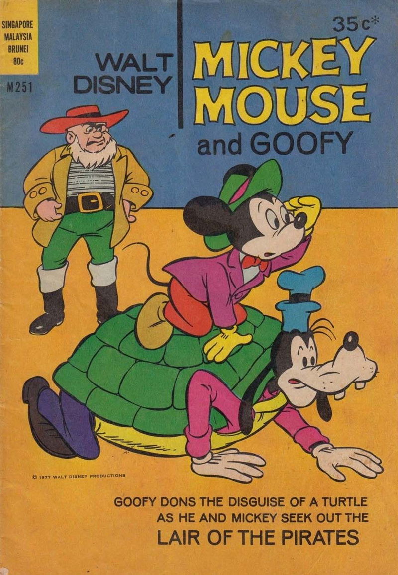 Walt Disney Mickey Mouse [M series] (Wogan, 1974 series) #M251 ([September 1977])