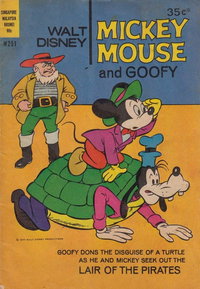Walt Disney Mickey Mouse [M series]  #M251 ([September 1977])