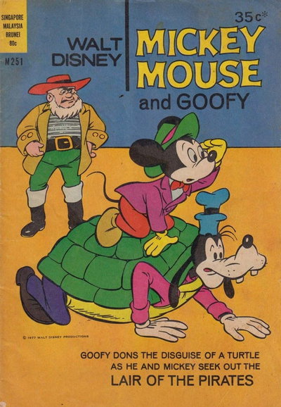 Walt Disney Mickey Mouse [M series]  #M251 ([September 1977])