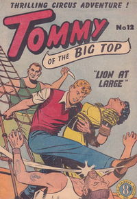 Tommy of the Big Top (Atlas, 1949? series) #12 [1954?]