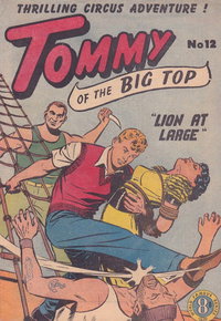 Tommy of the Big Top (Atlas, 1949 series)  #12 ([1954?])