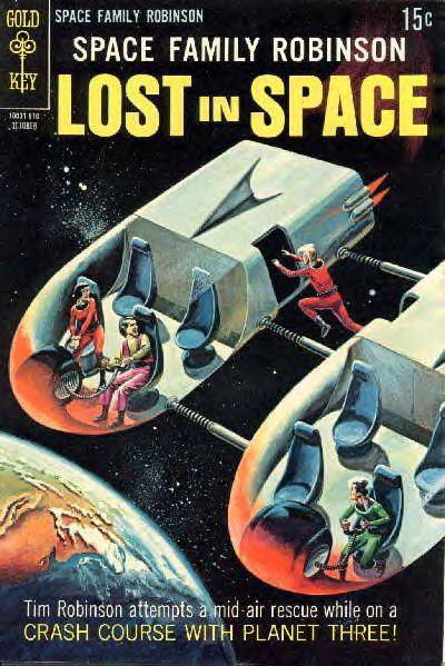 Space Family Robinson Lost in Space (Western, 1966 series) #36 October 1969