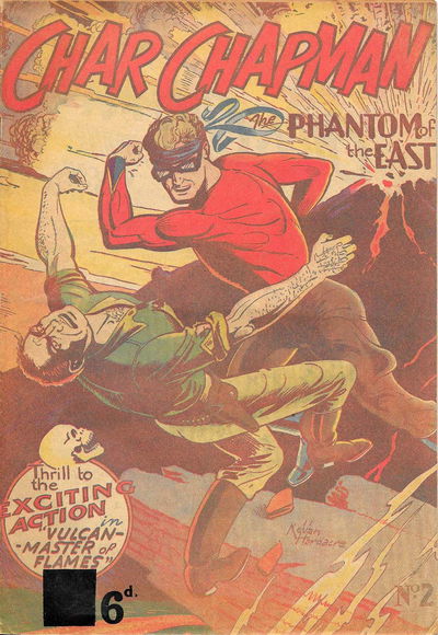 Char Chapman the Phantom of the East (Young's, 1950? series) #2 [1951?]