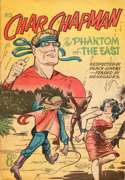 Char Chapman the Phantom of the East  #3 (1951)