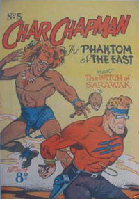 Char Chapman the Phantom of the East (Young's, 1951 series) #5 [1951?]