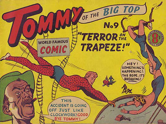 Tommy of the Big Top (Atlas, 1949? series) #9 ([1952?])