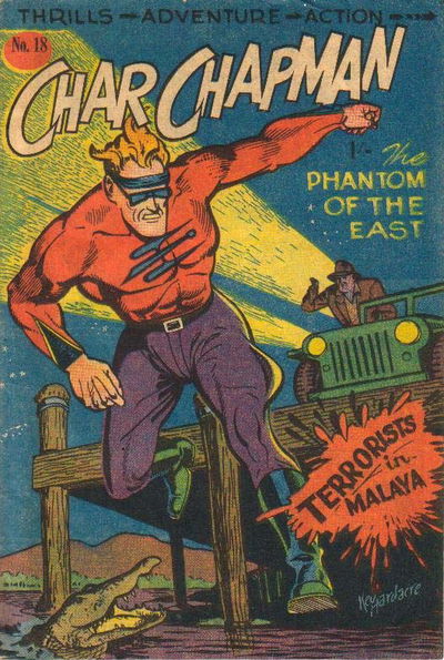 Char Chapman the Phantom of the East (Young's, 1951 series) #18 [1952?]