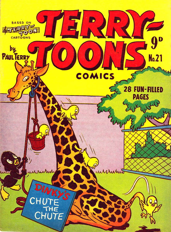 Terry-Toons Comics (Rosnock, 1950 series) #21 ([September 1953?])