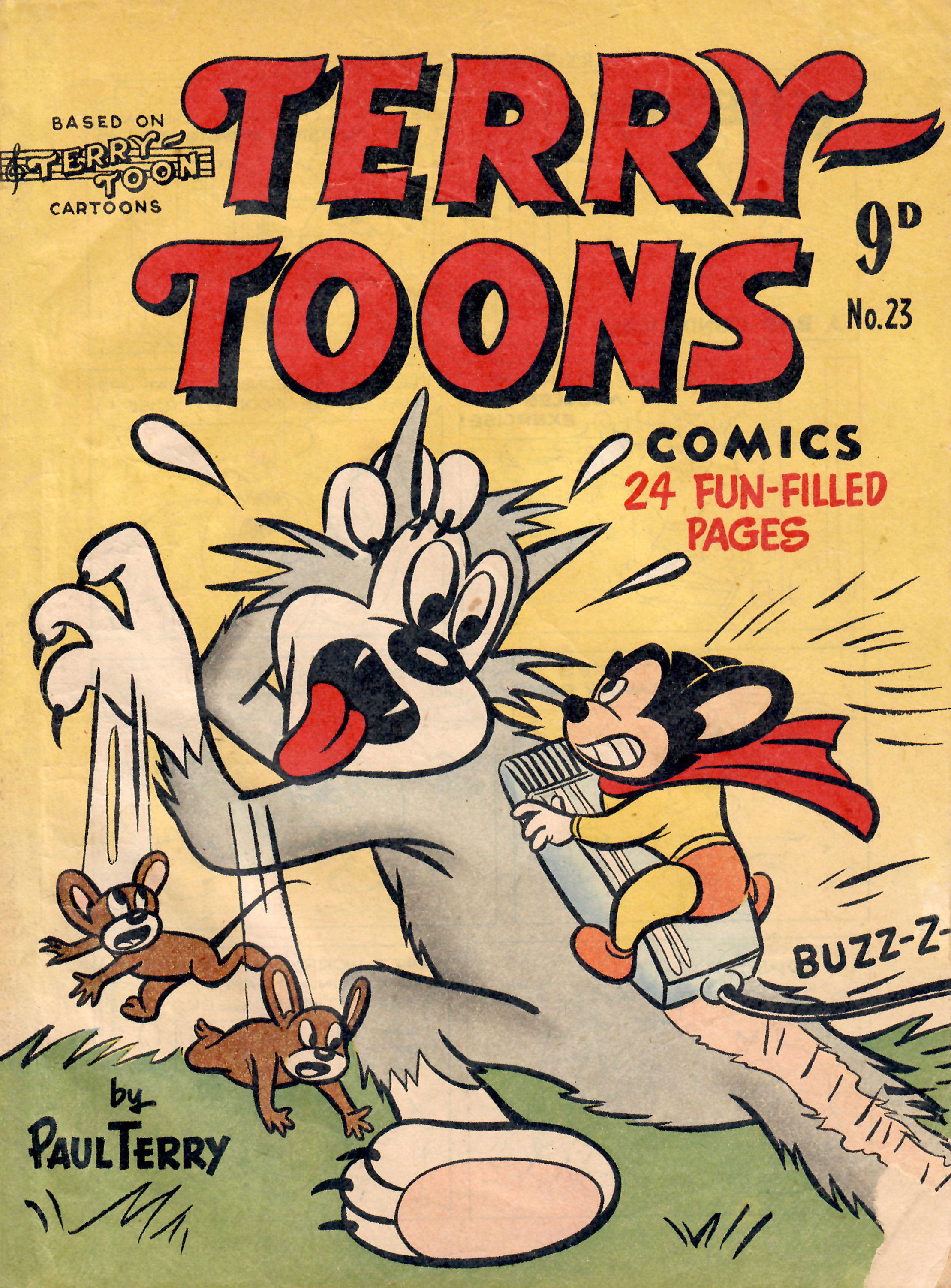 Terry-Toons Comics (Rosnock, 1950 series) #23 ([January 1954?])