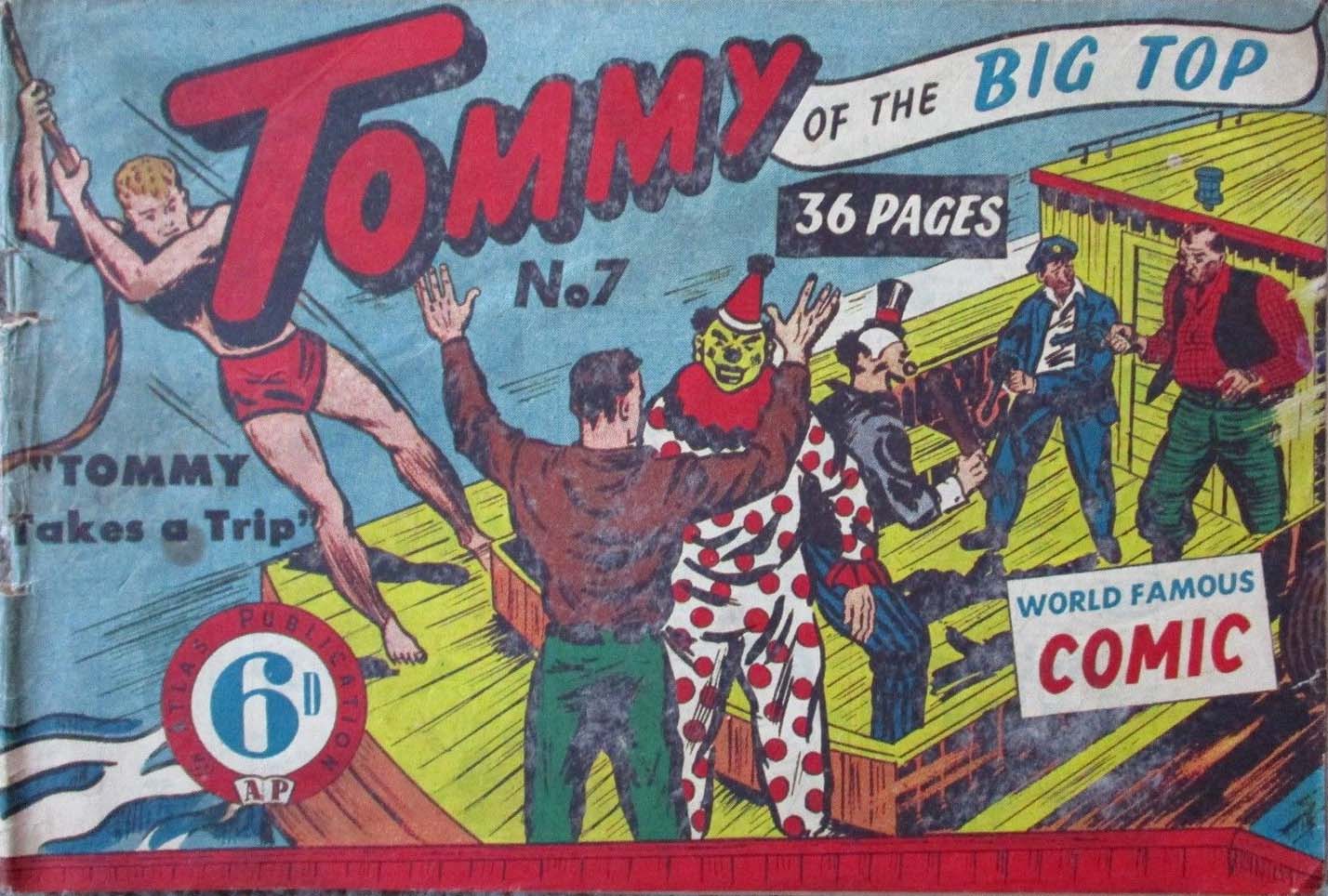 Tommy of the Big Top (Atlas, 1949? series) #7 ([1950?])