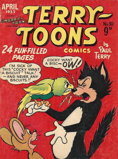 Terry-Toons Comics  #30 (April 1955)