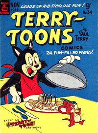 Terry-Toons Comics  #34 (November 1955)