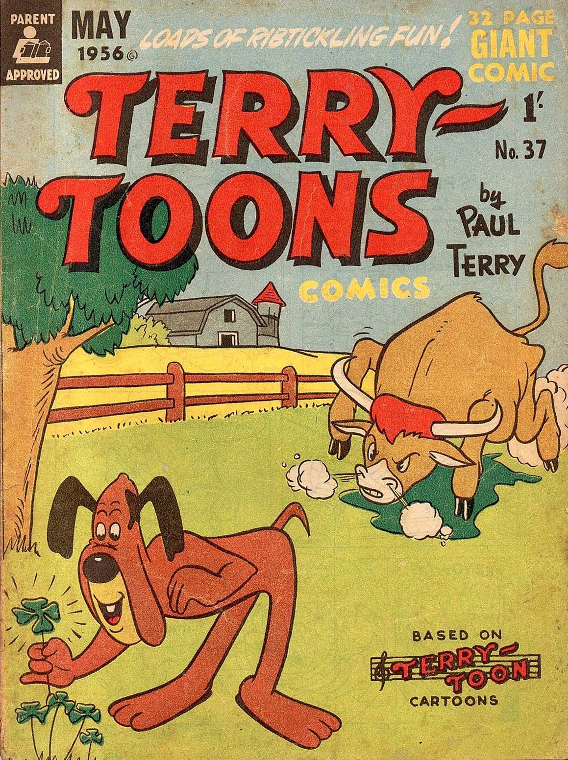 Terry-Toons Comics (Rosnock, 1950 series) #37 (May 1956)