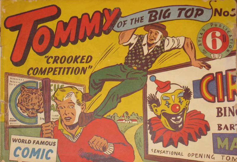 Tommy of the Big Top (Atlas, 1949? series) #5 (1950)