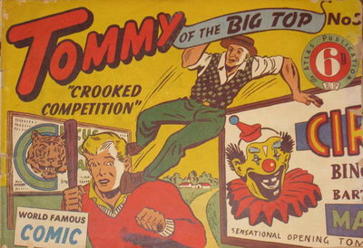Tommy of the Big Top  #5 (1950)
