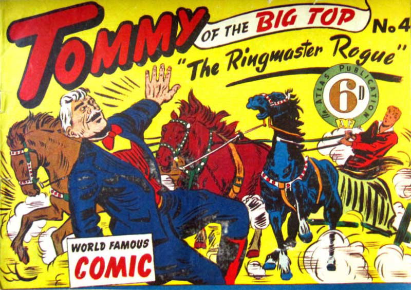 Tommy of the Big Top (Atlas, 1949? series) #4 ([1950?])