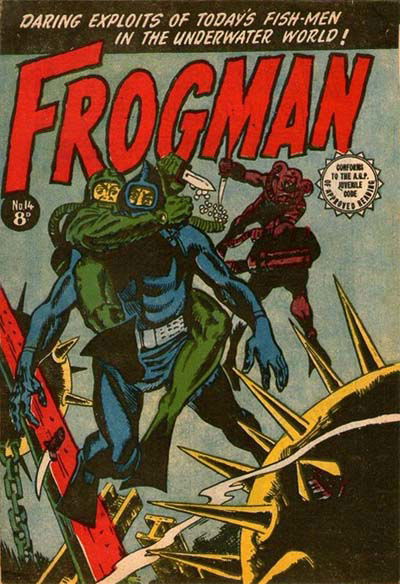 Frogman (Transport, 1953 series) #14 ([April 1954?])