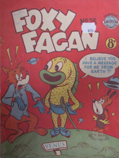 Foxy Fagan (New Century, 1950? series) #25 ([January 1952?])