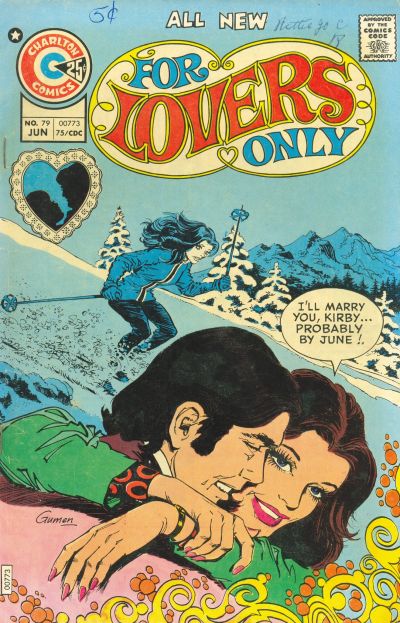 For Lovers Only (Charlton, 1971 series) #79 (June 1975)
