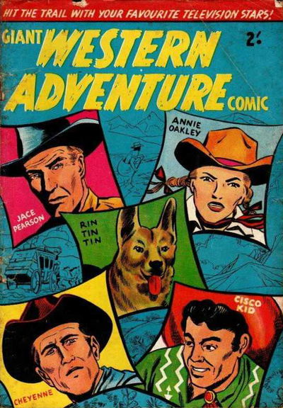 Giant Western Adventure Comic (Jubilee, 1959 series) #1 [April 1959]