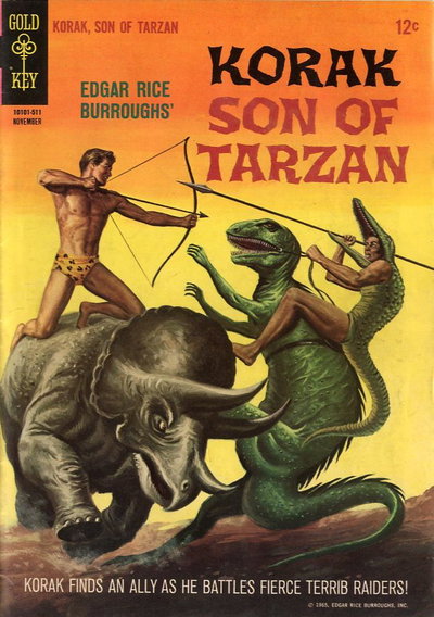 Edgar Rice Burroughs Korak, Son of Tarzan  #11 (November 1965)