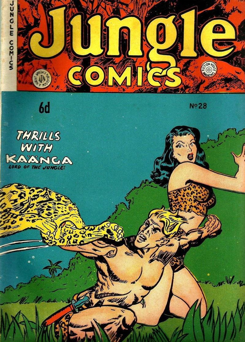 Jungle Comics (HJ Edwards, 1951? series) #28 ([1953?])