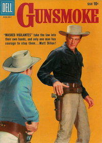 Gunsmoke (Dell, 1957 series)  #15 (June-July 1959) — Masked Vigilantes