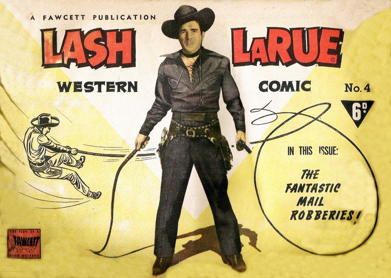 Lash LaRue Western Comic (Cleland, 1951 series) #4 ([September 1951?])