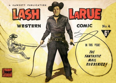 Lash LaRue Western Comic  #4 ([September 1951?])