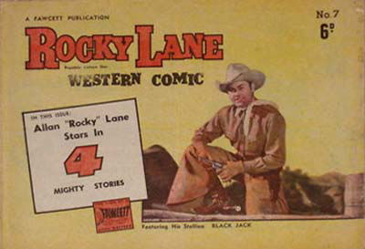 Rocky Lane Western Comic (Cleland, 1949? series) #7 ([1949?])