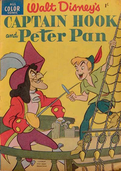 Walt Disney's Captain Hook and Peter Pan (WG Publications, 1953 series) #1 1953