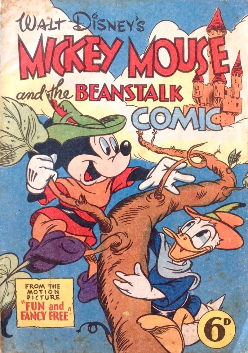 Walt Disney One-Shot Comic [OS series] (WG Publications, 1948 series) #3 — Walt Disney's Mickey Mouse and the Beanstalk Comic ([1948])