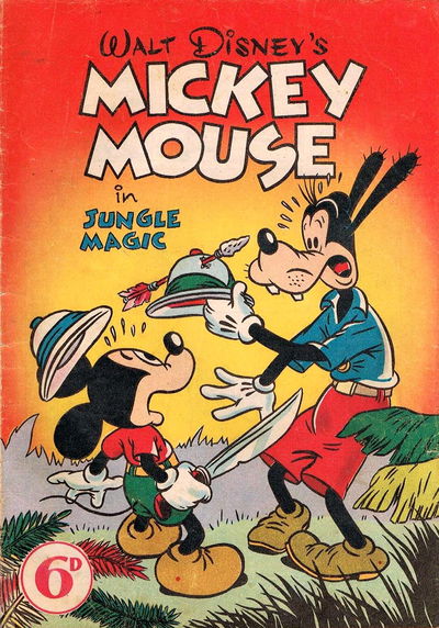 Walt Disney One-Shot Comic [OS series] (WG Publications, 1948 series) #6 — Walt Disney's Mickey Mouse in Jungle Magic