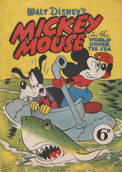 Walt Disney One-Shot Comic [OS series] (WG Publications, 1948 series) #10 — Walt Disney's Mickey Mouse in the World Under the Sea