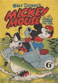 Walt Disney One-Shot Comic [OS series] (WG Publications, 1948 series) #10 ([July 1949]) —Walt Disney's Mickey Mouse in the World Under the Sea