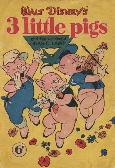 Walt Disney One-Shot Comic [OS series] (WG Publications, 1948 series) #12 — Walt Diney's 3 Little Pigs September 1949