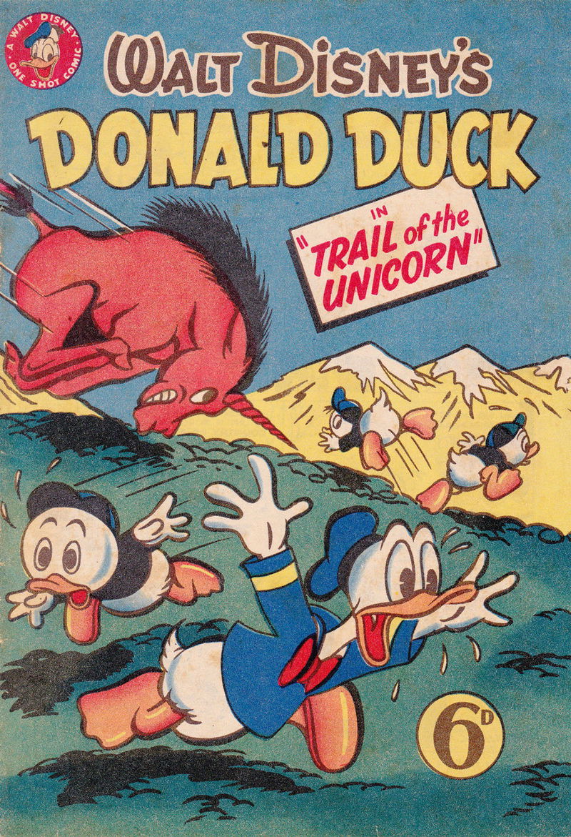 Walt Disney One-Shot Comic [OS series] (WG Publications, 1948 series) #O.S.18 — Walt Disney's Donald Duck (February 1951)