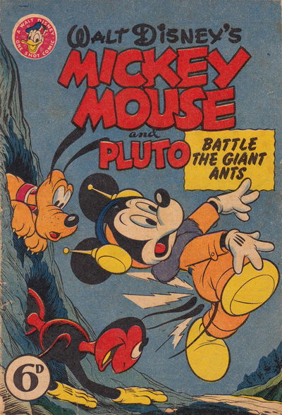 Walt Disney One-Shot Comic [OS series] (WG Publications, 1948 series) #23 — Walt Disney's Mickey Mouse and Pluto May 1950