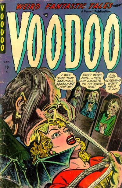 Voodoo (Farrell, 1952 series) #13 (January 1954)