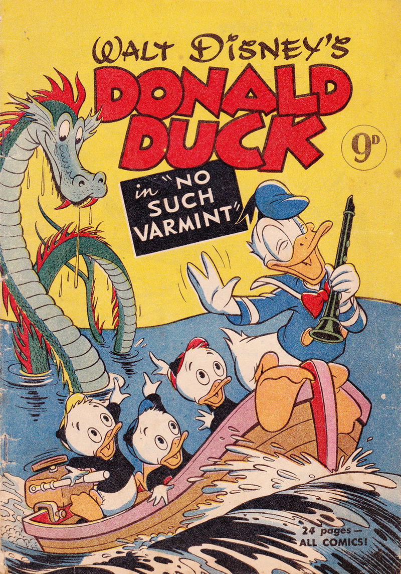 Walt Disney One-Shot Comic [OS series] (WG Publications, 1948 series) #O.S.30 — Walt Disney's Donald Duck (August 1951)