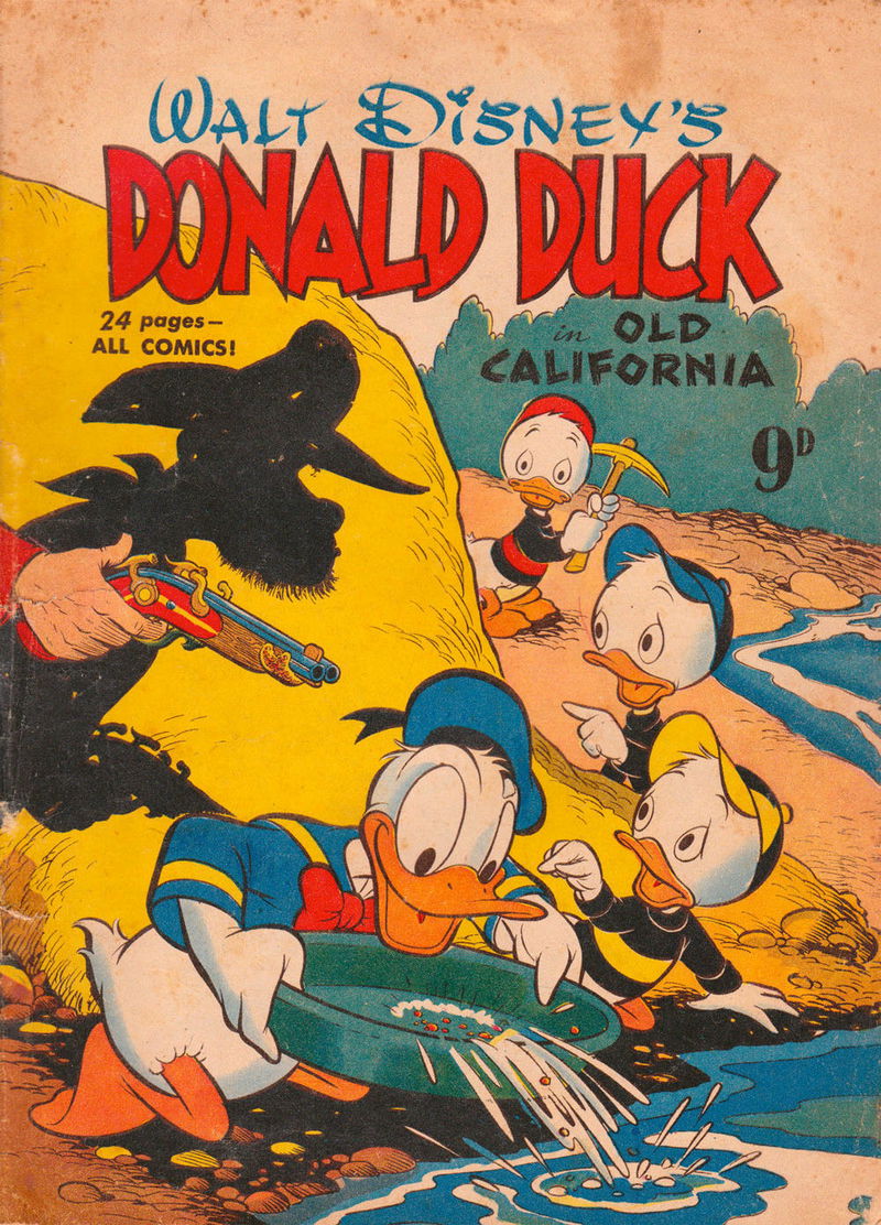 Walt Disney One-Shot Comic [OS series] (WG Publications, 1948 series) #O.S.31 — Walt Disney's Donald Duck in "Old California" (September 1950)
