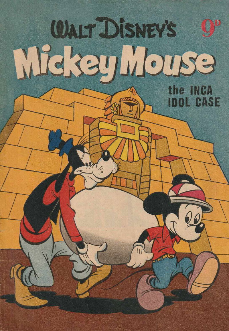 Walt Disney One-Shot Comic [OS series] (WG Publications, 1948 series) #O.S.39 — Walt Disney's Mickey Mouse (March 1952)