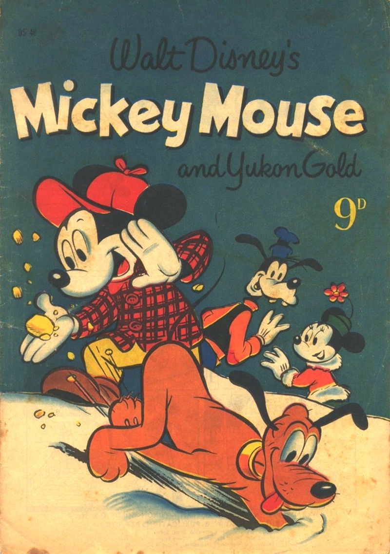 Walt Disney One-Shot Comic [OS series] (WG Publications, 1948 series) #O.S.40 — Walt Disney's Mickey Mouse (April 1952)