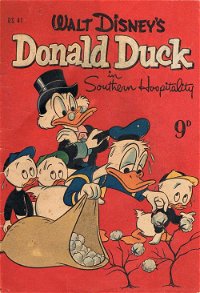 Walt Disney One-Shot Comic [OS series] (WG Publications, 1948 series) #O.S.41 (1952) —Walt Disney's Donald Duck