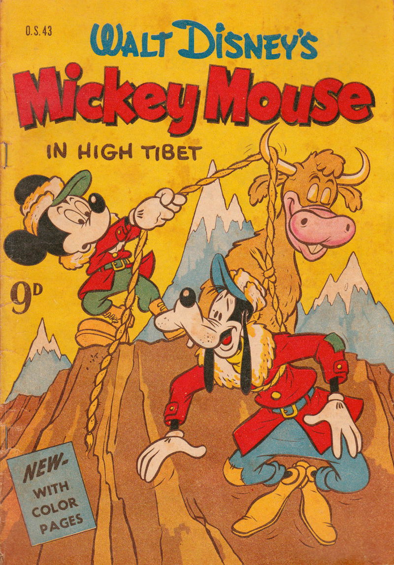 Walt Disney One-Shot Comic [OS series] (WG Publications, 1948 series) #O.S.43 — Walt Disney's Mickey Mouse (1952)