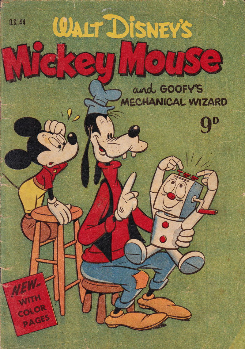 Walt Disney One-Shot Comic [OS series] (WG Publications, 1948 series) #O.S.44 — Walt Disney's Mickey Mouse (August 1952)