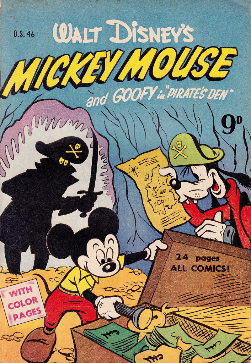 Walt Disney One-Shot Comic [OS series] (WG Publications, 1948 series) #O.S.46 — Walt Disney's Mickey Mouse and Goofy (October 1952)