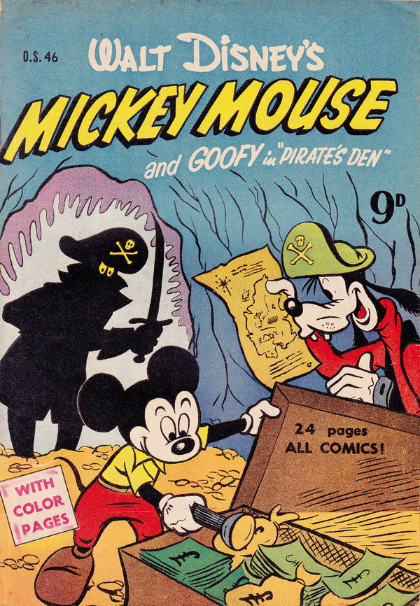 Walt Disney One-Shot Comic [OS series] (WG Publications, 1948 series) #O.S.46 (October 1952) —Walt Disney's Mickey Mouse and Goofy