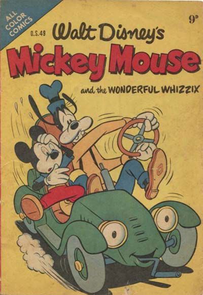 Walt Disney One-Shot Comic [OS series] (WG Publications, 1948 series) #O.S.49 — Walt Disney's Mickey Mouse ([March 1953?])