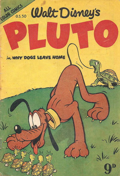 Walt Disney One-Shot Comic [OS series] (WG Publications, 1948 series) #O.S.50 — Walt Disney's Pluto